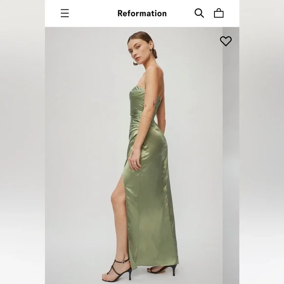 Barrow Silk Reformation Dress - Picture 2 of 4